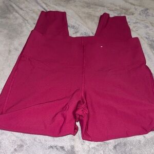Powersoft Sculpt Leggings Large Petite Berry Color